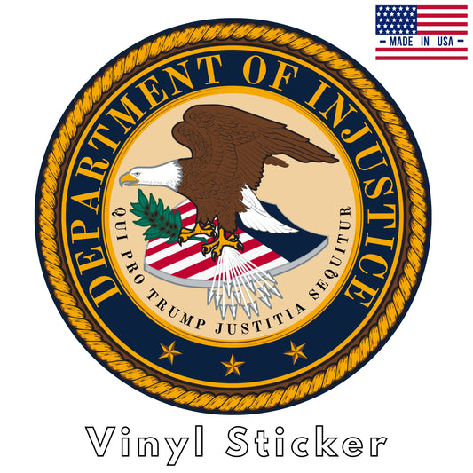 Department of Injustice Sticker